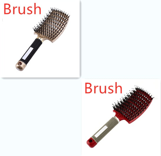 Hairbrush Anti Kit Brushy Women Detangler Hair Brush Bristle Nylon Scalp Massage Teaser Hair Brush Comb Hairbrush Anti Kit Brushy Women Detangler Hair Brush Bristle Nylon Scalp Massage Teaser Hair Brush Comb